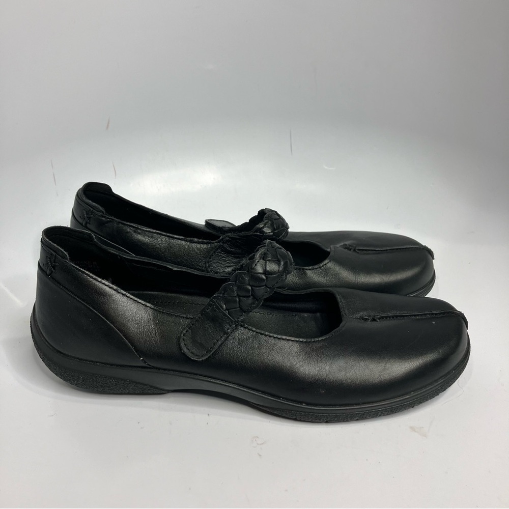 Hotter black Shake ll leather mary Jane shoes size‎ 11